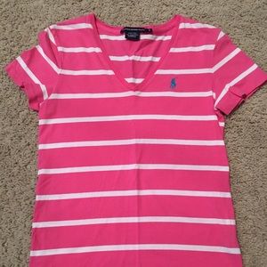 Ralph Lauren Sport v-neck shirt, size S